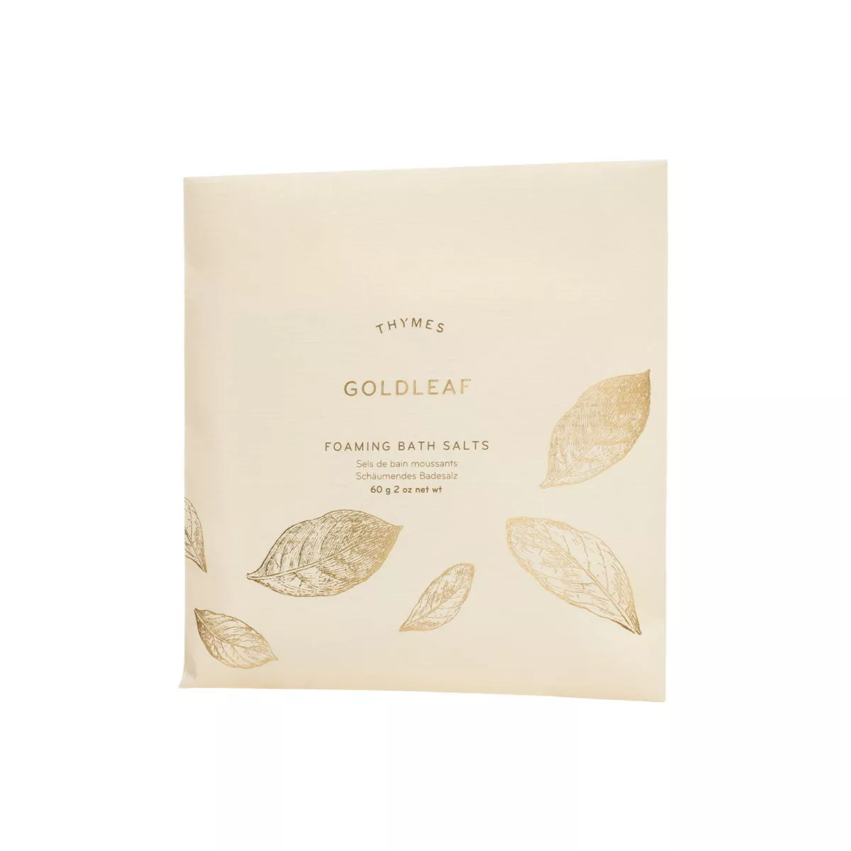 Thymes Goldleaf Foaming Bath Salts Envelope