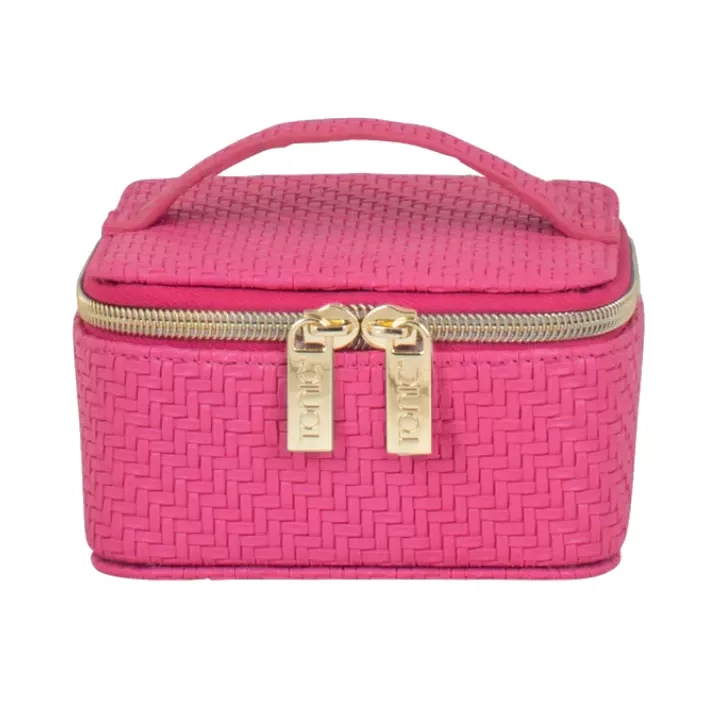 Tonic Jewelry Cube – Herringbone Raspberry