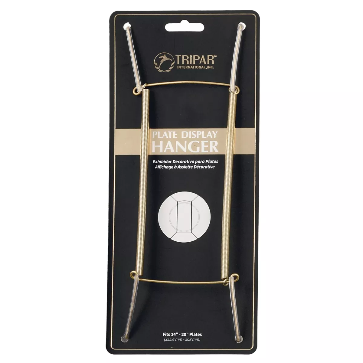 Tripar 14″-20″ Brass Plate Hanger