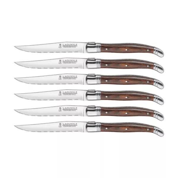Trudeau Laguiole Steak Knives Set