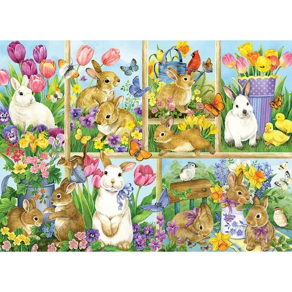 Tulip Time 500pc Puzzle