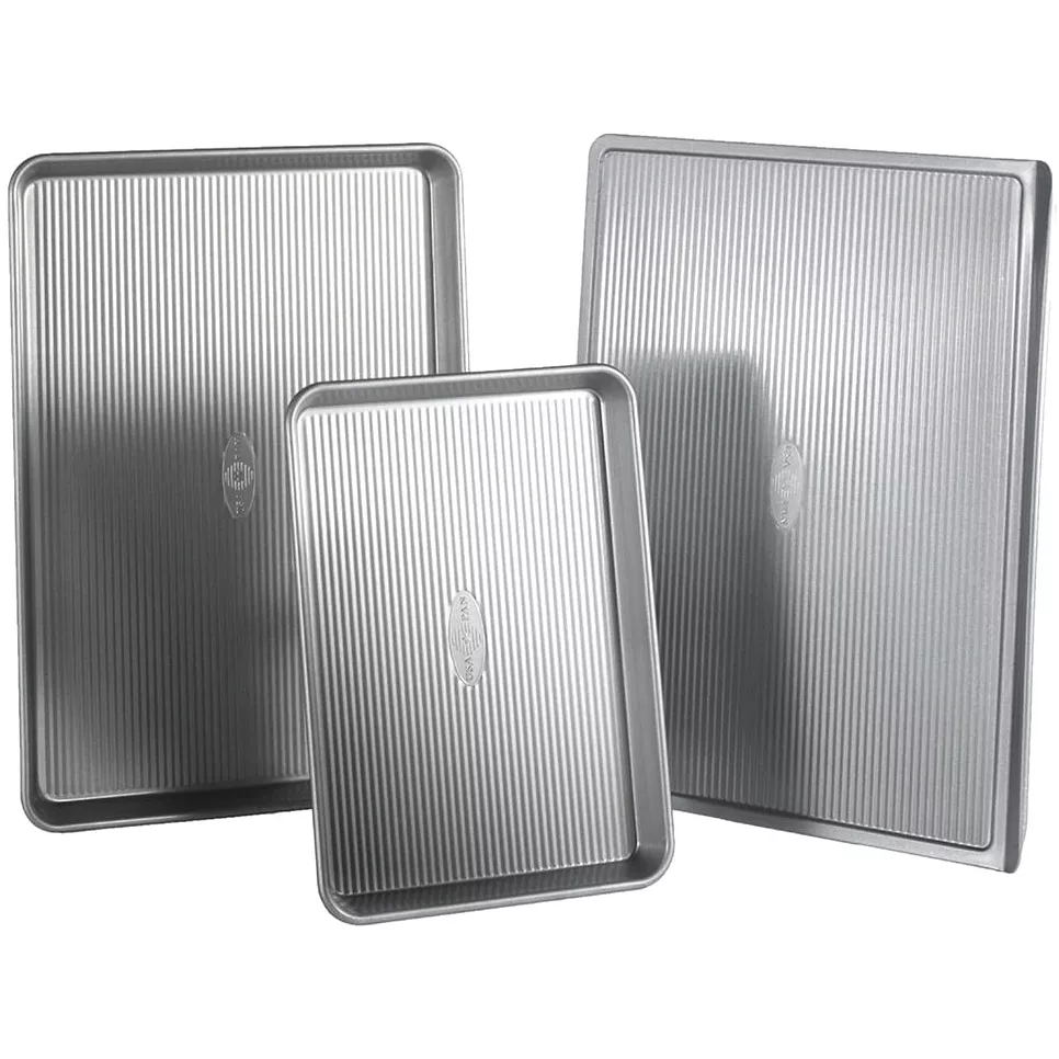 USA Pan Three Piece Bakeware Set