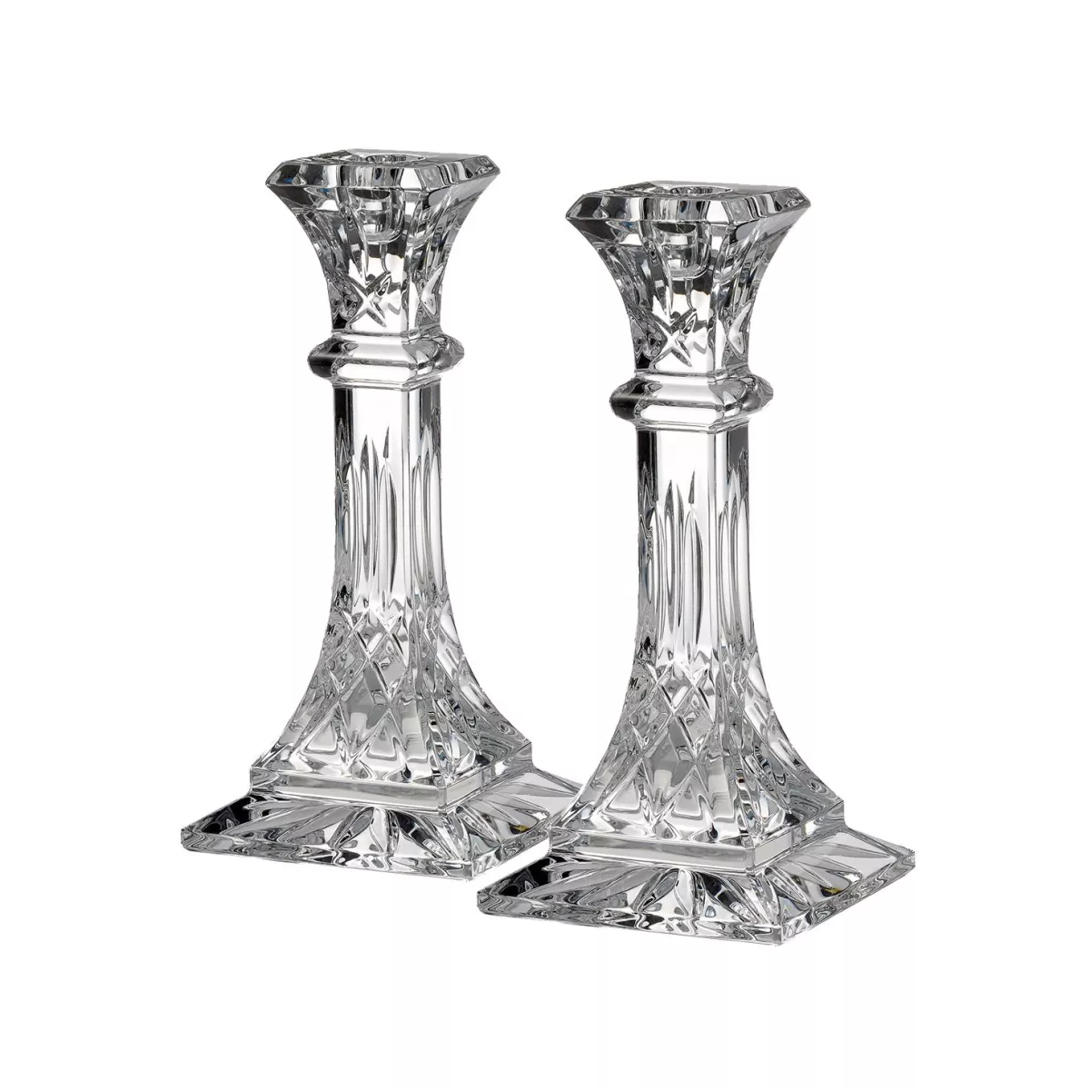 Waterford Lismore 8″ Candlestick Pair