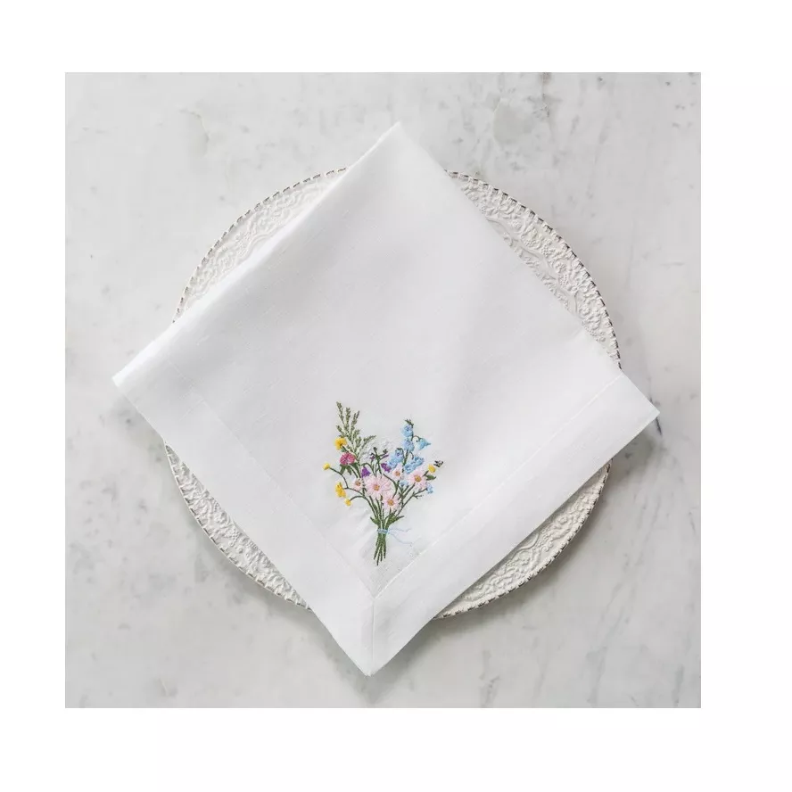 Wildflower Bouquet Large Napkin