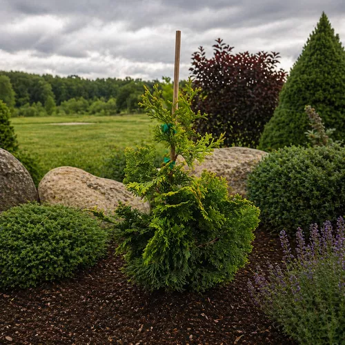 Yellow Hinoki Cypress