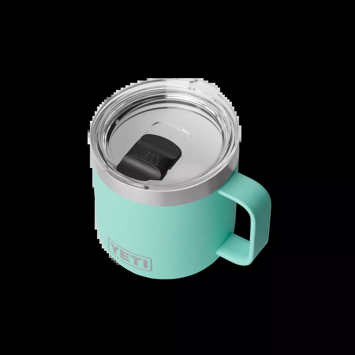 Yeti Rambler 14oz Stackable Mug with Durasip Ceramic Lining – Seafoam
